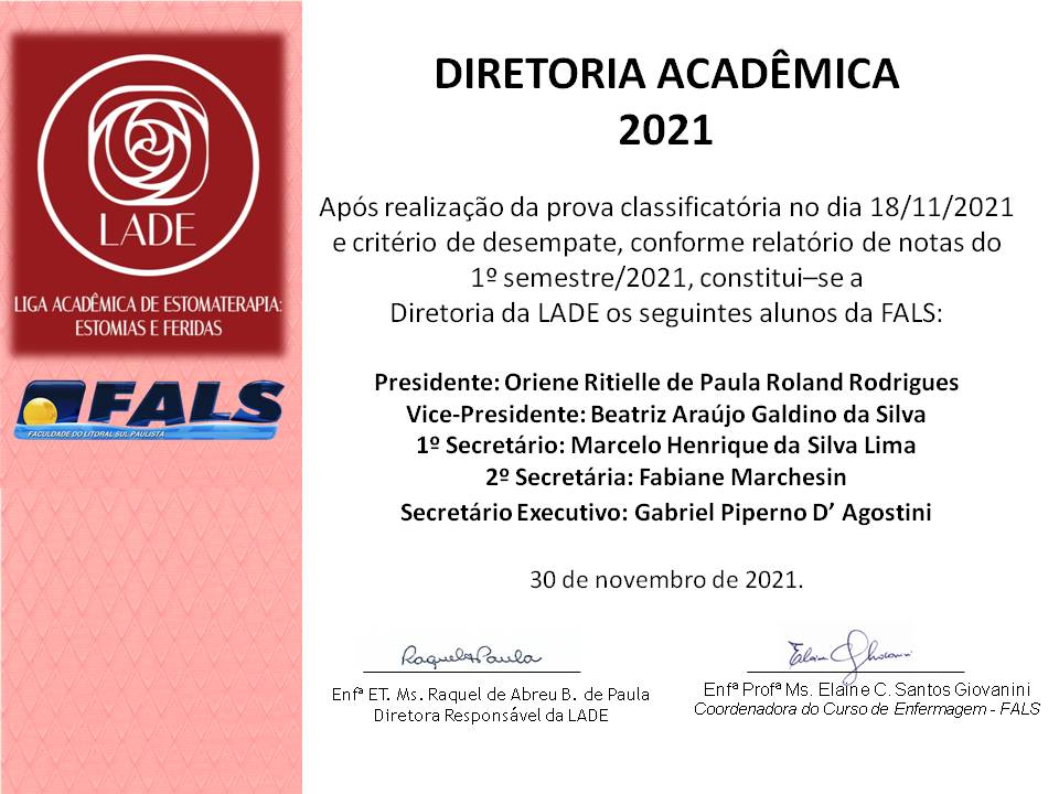 Diretoria Acadêmica 2021